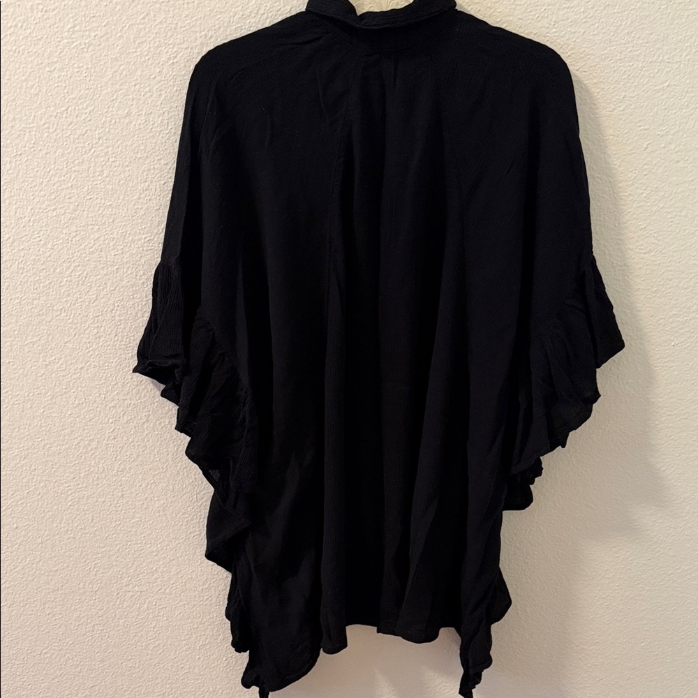FP Movement by Free People Black Button-Up Blouse - Picture 2 of 6